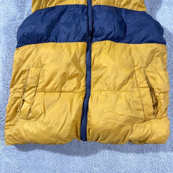 Boys Vest Full Zip Puffer Old Navy Jacket Bubble Outdoor Hike L 10-12 YOUTH - Picture 3 of 10
